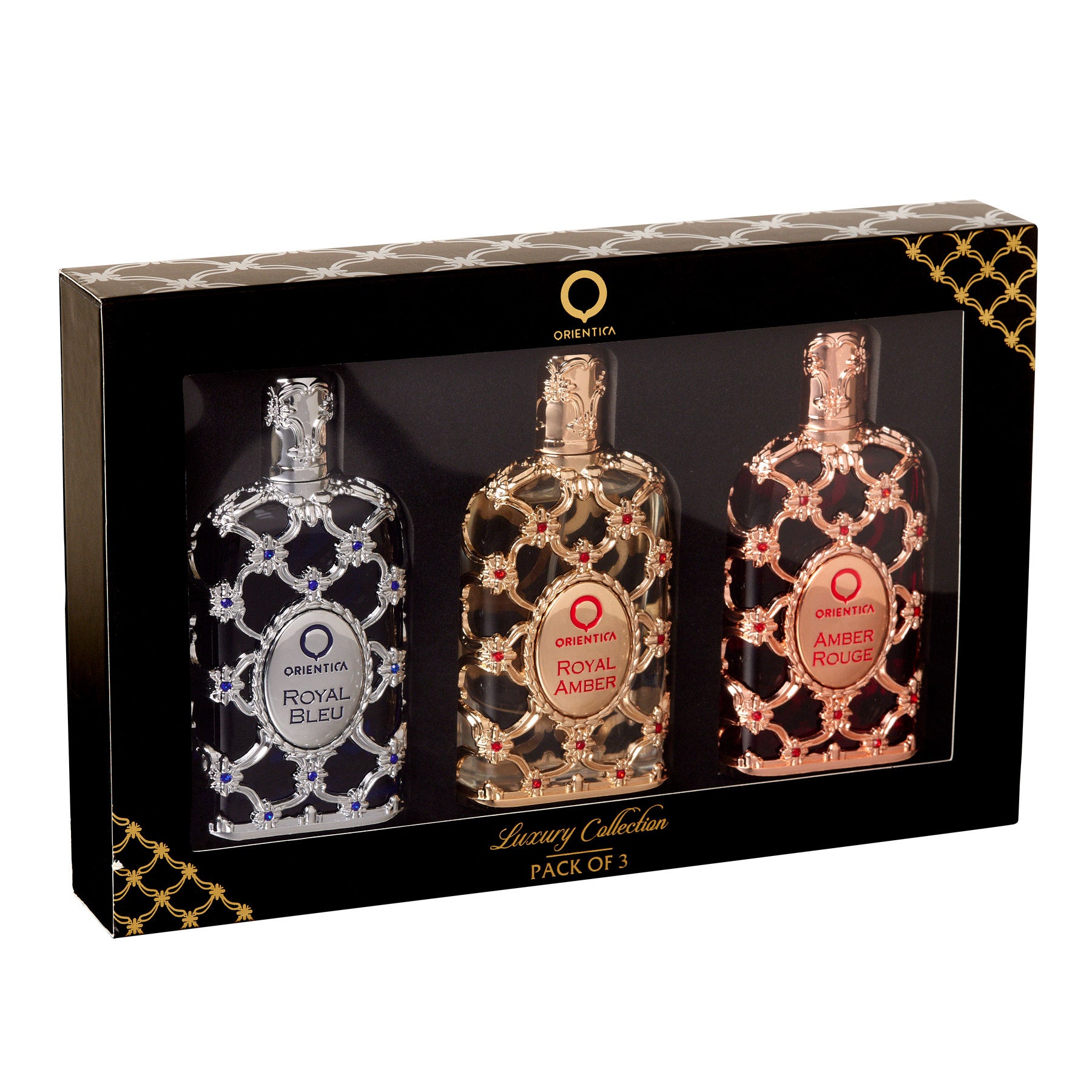 Pack of 3 (Royal Bleu, Amber Rouge, Royal Amber)
