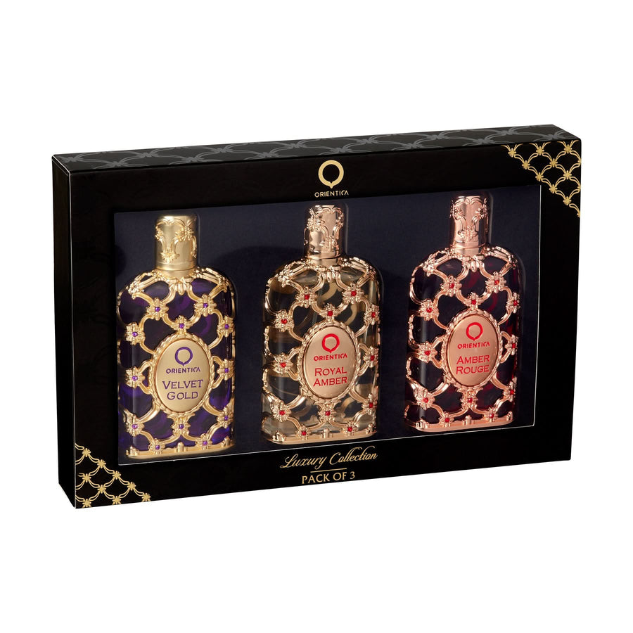 Pack of 3 (Velvet Gold, Amber Rouge, Royal Amber)